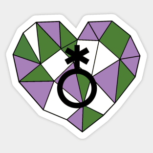 Gender Queer Love Sticker